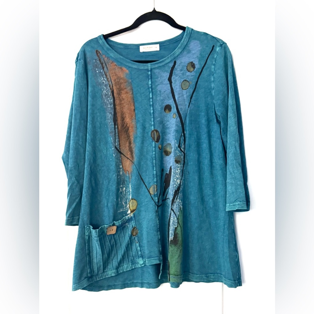 Vibrant Artistic Women's Tunic